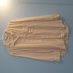 Old Navy light pink button-down blouse